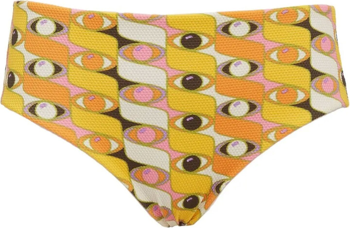 La DoubleJ Boy graphic-print bikini briefs