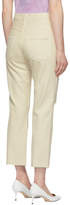 Thumbnail for your product : Amo White Loverboy High-Rise Straight Jeans