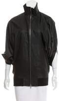 Thumbnail for your product : Maison Margiela Leather Zip-Up Jacket