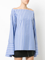 Thumbnail for your product : Dion Lee striped poplin shirt