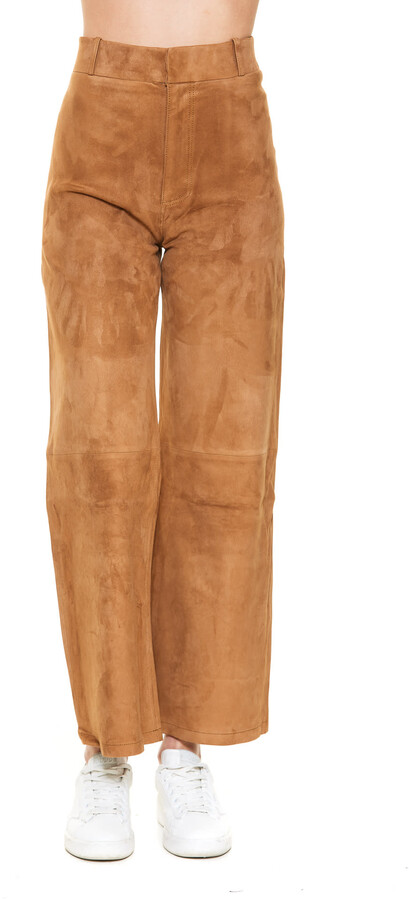 Womens Suede Pants | Shop The Largest Collection | ShopStyle