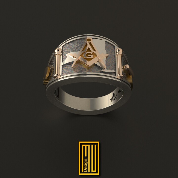 Ring With New York State Sign