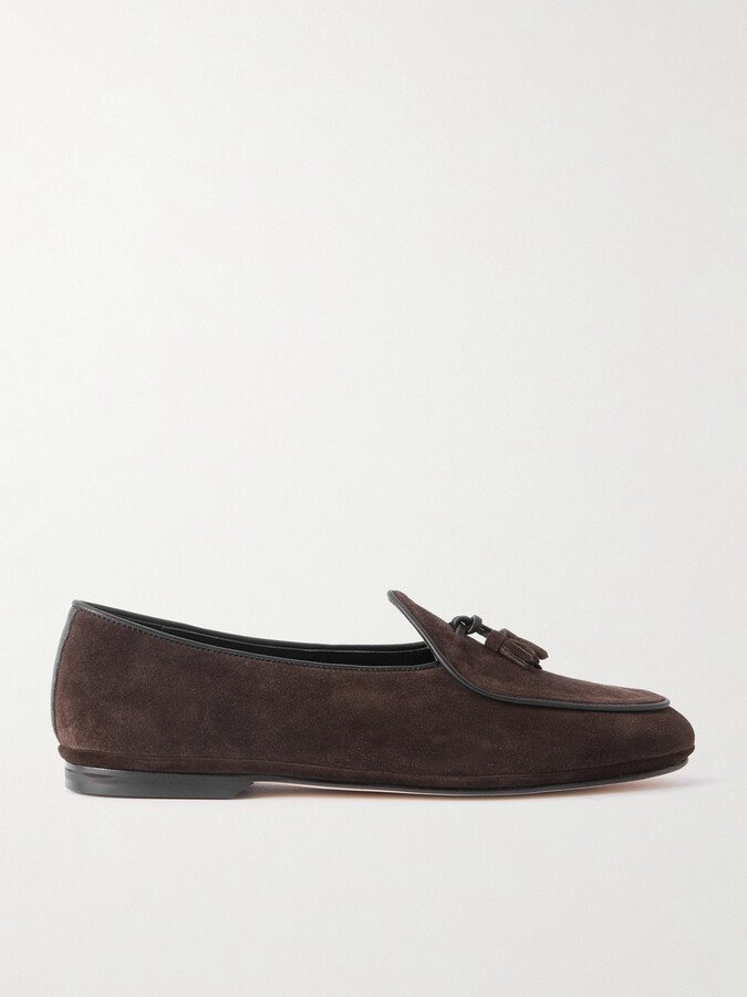 Rubinacci Marphy Tasselled Suede Loafers