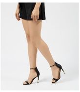 Thumbnail for your product : New Look Stone Contrast Silver Stripe Ankle Strap Heels