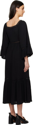 See by Chloe Black Tiered Maxi Dress