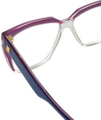 LANVIN Pre-Owned 1970s Square-Frame Glasses