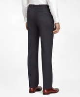 Thumbnail for your product : Brooks Brothers Fitzgerald Fit Charcoal with White and Blue Stripe 1818 Suit