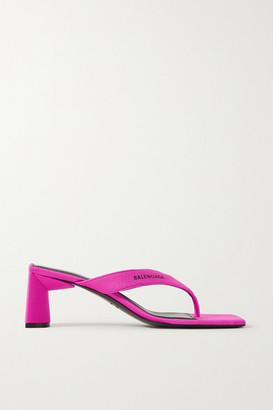 balenciaga neon heels