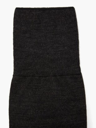 Falke No. 6 Merino-wool Blend Socks - Dark Grey