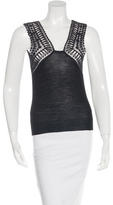 Thumbnail for your product : Gucci Lace Sleeveless Top