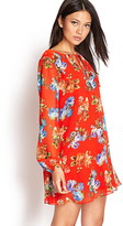 Thumbnail for your product : Forever 21 Floral Print Swing Dress