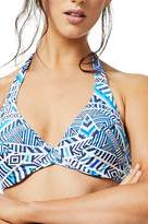 Thumbnail for your product : Moontide Tribal Geo Reversible F Cup Halter