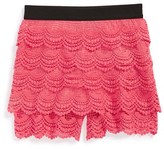 Thumbnail for your product : Un Deux Trois Lacy Crochet Shorts (Big Girls)