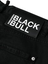 Thumbnail for your product : DSQUARED2 Black Bull cropped jeans