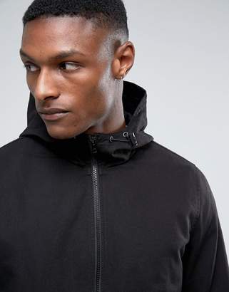 ASOS Design DESIGN Tall festival lightweight parka jacket in black