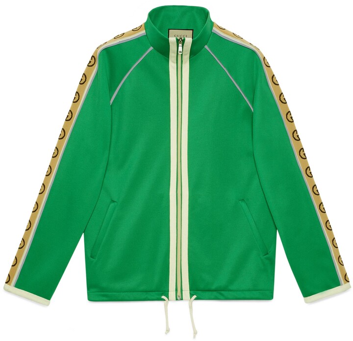 oversize technical jersey jacket