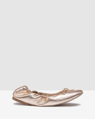 Oxford Maddy Metallic Ballet Shoes