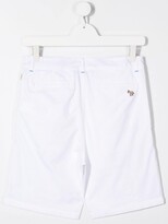 Thumbnail for your product : Paul Smith Junior TEEN zebra shorts