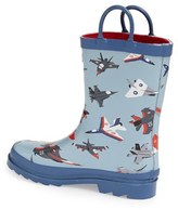 Thumbnail for your product : Hatley 'Fighter Jet' Waterproof Rain Boot (Walker, Toddle & Little Kid)