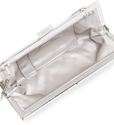 Thumbnail for your product : Badgley Mischka Saffron Crystal Clutch Bag, Silver