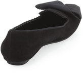 Thumbnail for your product : Neiman Marcus Stella Suede Loafer, Black