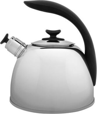 Berghoff Essentials Stainless Steel Whistling Stovetop Kettle 2.6Qt.