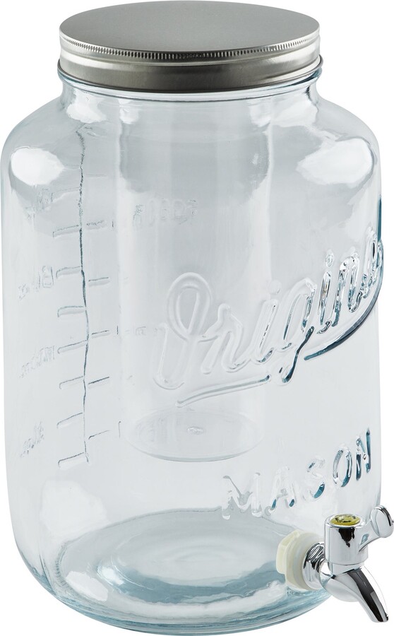 Dunelm 8L Glass Drinks Dispenser with Infuser Clear ShopStyle
