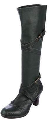 Henry Beguelin Leather Knee-High Boots