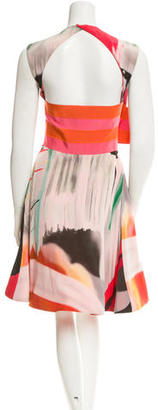 Giorgio Armani A-Line Silk Dress