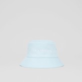 Thumbnail for your product : Burberry Zebra Applique Cotton Twill Bucket Hat