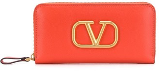 Valentino Garavani VLOGO all-around zip wallet