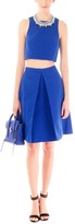 Thumbnail for your product : Tibi Katia Faille Cropped Top