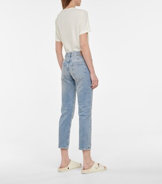 AG Jeans Ex-Boyfriend low-rise slim jeans