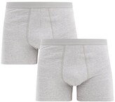 Thumbnail for your product : Organic Basics - Pack Of Two Organic Cotton-blend Boxer Briefs - Grey