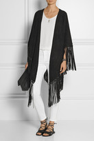 Thumbnail for your product : Hampton Sun Talitha Fringed suede shawl