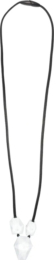 Monies Jewellery Tempto transparent-design pendant