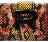 Thumbnail for your product : Rochas Snake Printed Leather Shoulder Bag