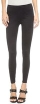 Thumbnail for your product : David Lerner Basic Faux Suede Leggings
