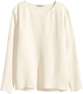 Thumbnail for your product : H&M Silk Blouse - White - Ladies