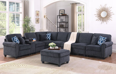 Latitude Run Nyellie Upholstered Sectional