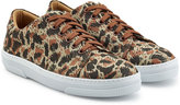 Thumbnail for your product : A.P.C. Printed Cotton Sneakers