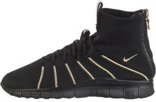 NikeLab Leather Striped Athletic Sneakers
