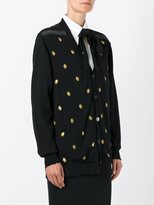 Thumbnail for your product : Sonia Rykiel 'hand' embroidered pattern cardigan - women - Silk/Wool - M