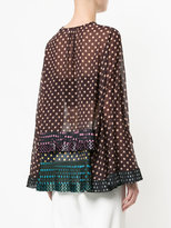 Thumbnail for your product : Zimmermann polka dot pleat shirt