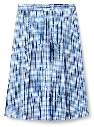 Tory Burch Cotton Pleated Skirt