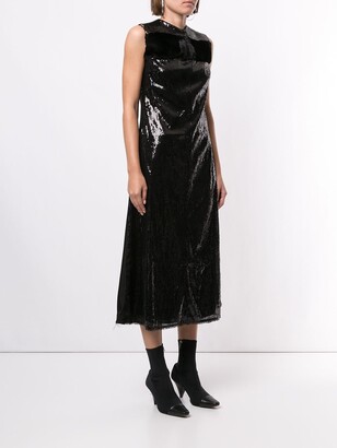 Yang Li Sequinned Midi Dress