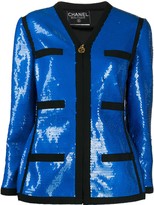 Thumbnail for your product : Chanel Pre Owned 1991 Sequin-Embellished Jacket