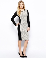 Thumbnail for your product : Oasis Textured Ponte Dress