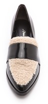 Thumbnail for your product : 3.1 Phillip Lim Quinn Loafers with Shearling Trim