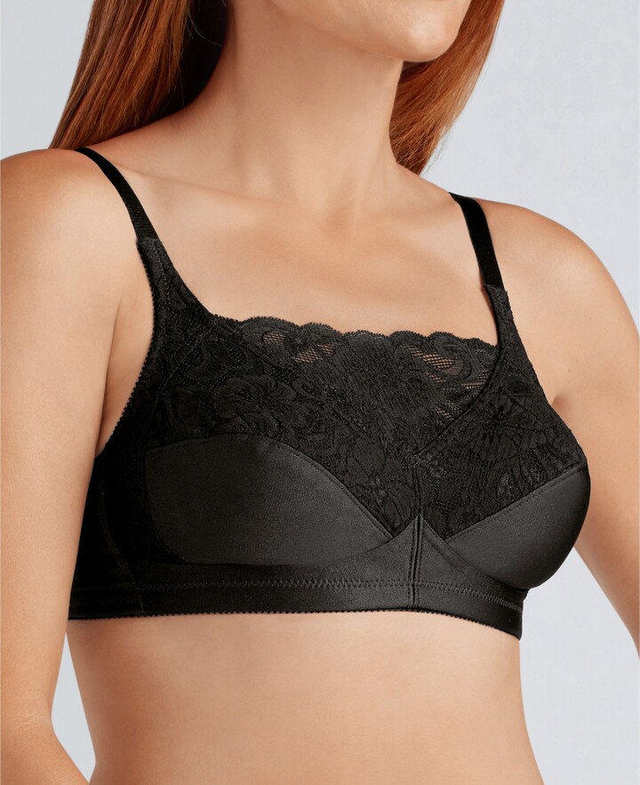 Marlena Wireless Pocketed Bra - Black